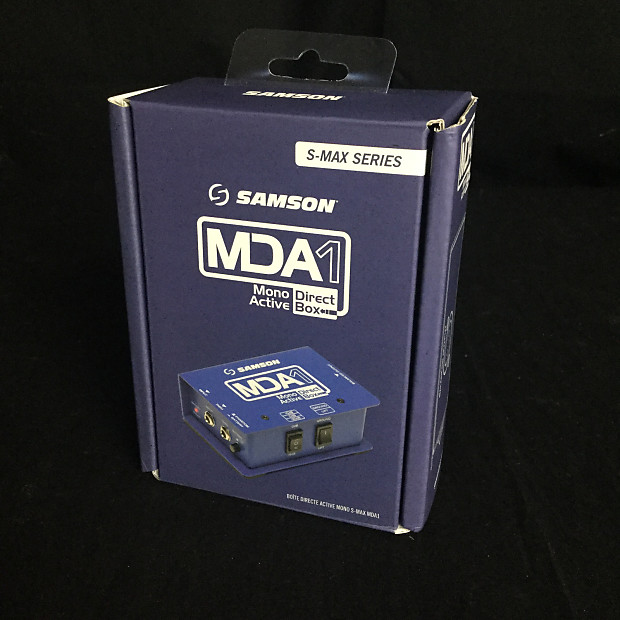 Samson MDA1 S-Max Series Mono Active Direct Box image 1