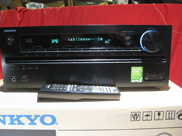 Onkyo TX-NR717 AV 7.2 HDMI Home Theatre Receiver - Factory