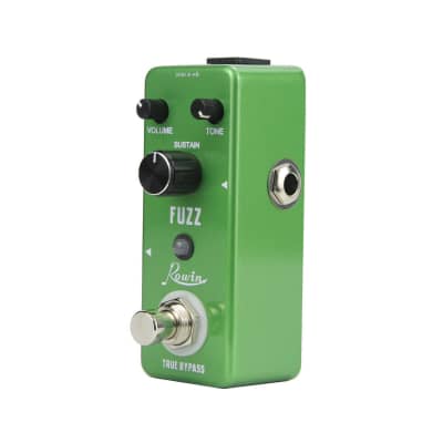 Rowin LEF-311 Fuzz Vintage Classic 60's 70's Fuzz 4 Guitar or Bass February Special $24.90 image 3