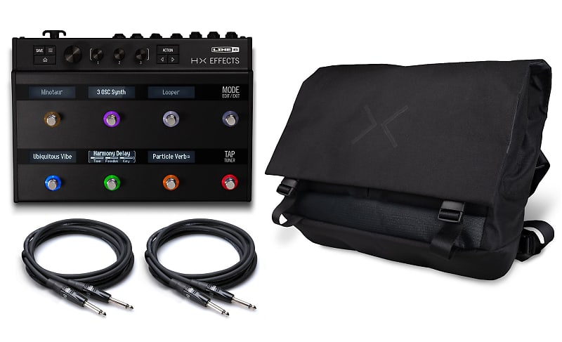New Line 6 HX Effects Guitar Multi Effects Processor Pedal with HX Messenger Bag image 1