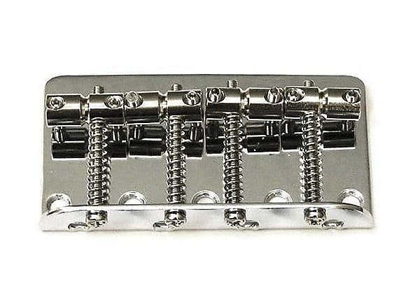 Genuine Fender Standard Series P. / J. Bass Bridge - CHROME, 004