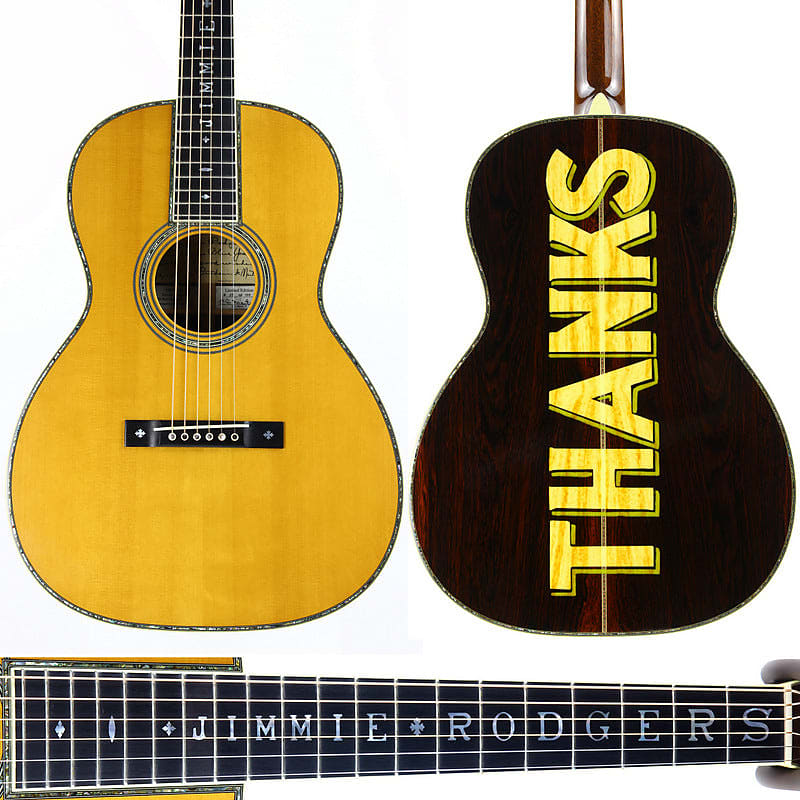 1997 Martin 000-45 Jimmie Rodgers THANKS Brazilian Rosewood - Blue