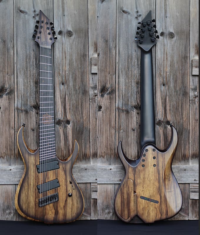 Markline Guitars 8 multiscale baritone