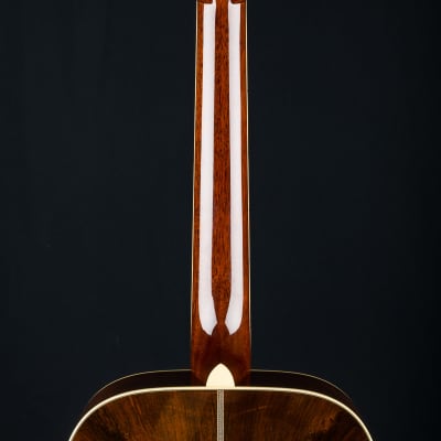 Santa Cruz 1934 OM Brazilian Rosewood and Adirondack Spruce with Wide Nut and Torch Inlay NEW imagen 23