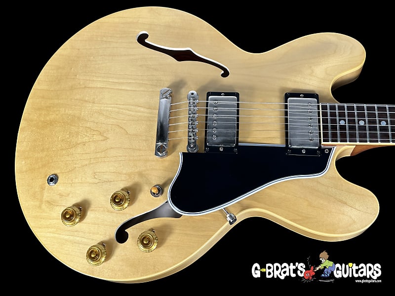 2023 Gibson ES-335 Custom Shop '59 Historic ES335 Reissue VOS ~ Vintage Natural image 1