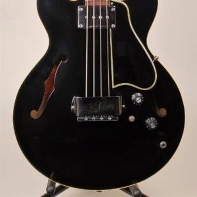 Gibson EB-2 1968 Bass Original Ebony Black with original Hard Shell Case image 2