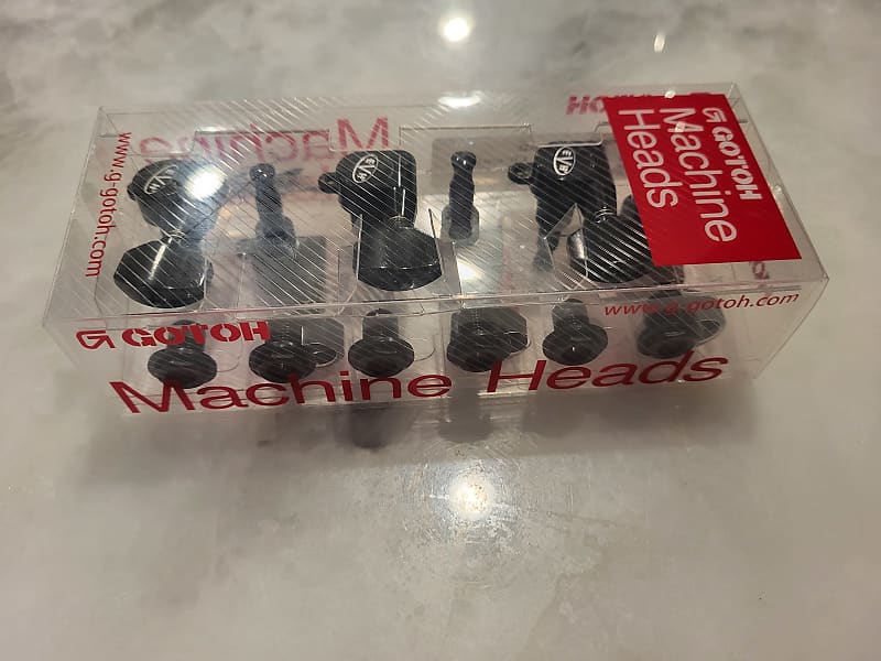 EVH Wolfgang Gotoh Black Tuners 3x3 Reverb