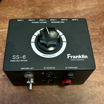 配信機器・PA機器・レコーディング機器 Franklin Audio SS-6 配信機器・PA機器・レコーディング機器 Franklin Audio SS-6