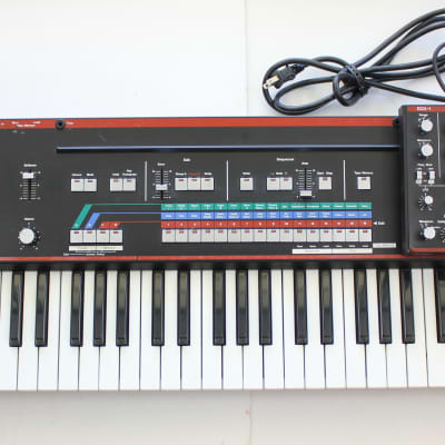Vintage Roland JX 3P Analog Synthesizer w PG 200 Programmer JX3P PG200 Poly Synth