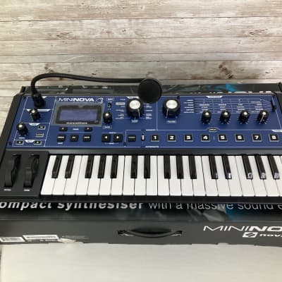 Used Novation MiniNova 37-Key 18-Voice Synthesizer