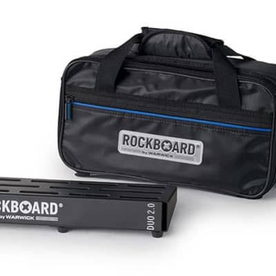 RockBoard DUO 2.0 Pedalboard with Gig Bag image 1