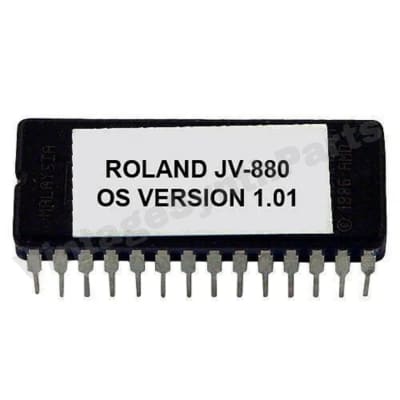 Roland JV-880 - Version 1.01 OS Firmware Eprom Update OS Upgrade for JV880