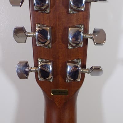 Carlos Model 260 Acoustic Dreadnought Guitar /  Hard Case / Good to VG Condition / Vintage Korean image 11