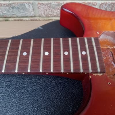 Vintage 1982 Hamer Special Electric Guitar Husk Project w/ Original Hardshell Case! image 10