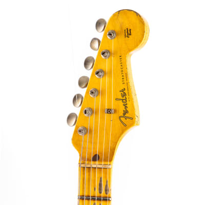 Fender Custom Shop 1957 Stratocaster Heavy Relic, Lark Guitars Custom Run -  2 Tone Sunburst (961) image 14