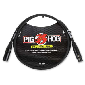 Pig Hog PHDMX3 3-Pin DMX Lighting Cable - 3'