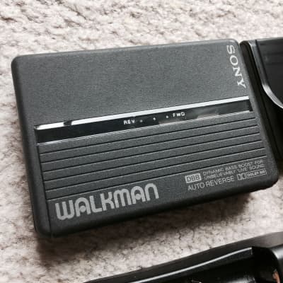 Sony WM-503 Walkman Cassette Player, Super Cool Black