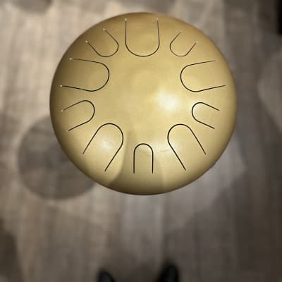 Artisan TS-10-629 10 Note Singing Tongue Drum C Hirajoshi - Golden Royal image 4