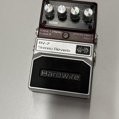 Reverb.com listing, price, conditions, and images for digitech-hardwire-rv-7-stereo-reverb