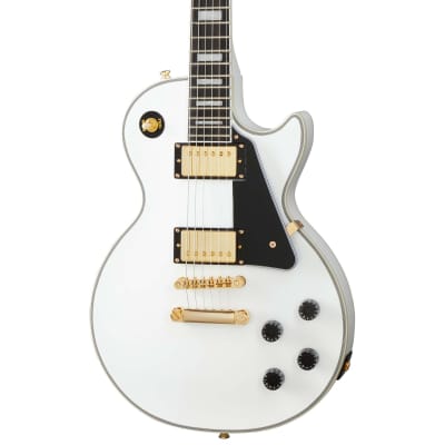 Epiphone Les Paul Custom SG White/Gold | Reverb Epiphone Les Paul Custom SG White/Gold | Reverb