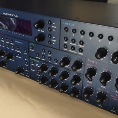 NOVATION SUPERNOVA I with 44 VOICES ( 24 Voice Expansion Board included )