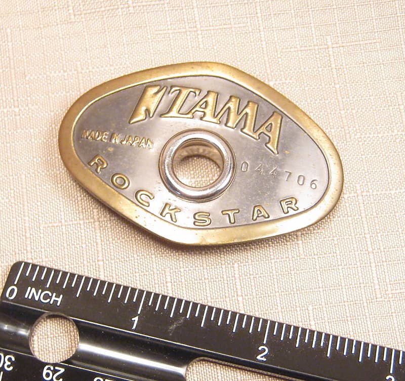 Tama Rockstar Drum Badge Tom Bass Snare Lot 5630 Reverb