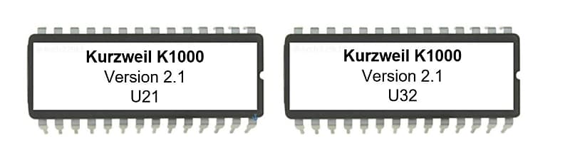 Kurzweil K1000 - Version 2.1 Latest firmware update upgrade for K-1000 image 1