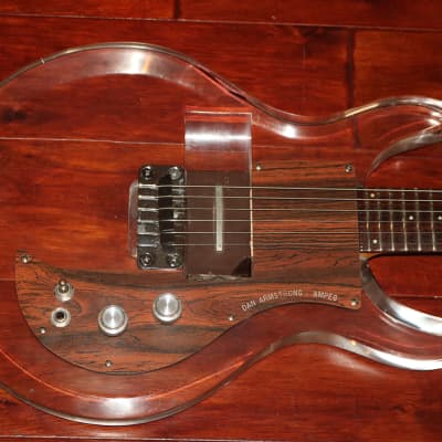 1970 See-Through Ampeg Dan Armstrong Lucite Electric Guitar image 4