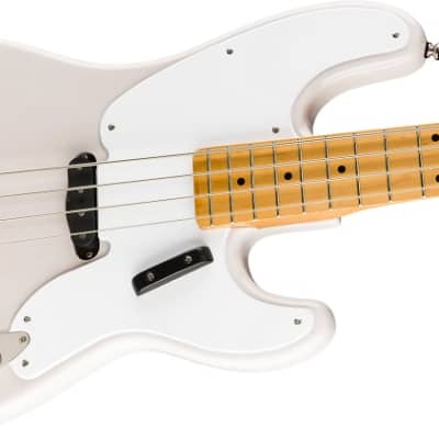 Squier Classic Vibe '50s Precision Bass Maple FB, White Blonde image 4