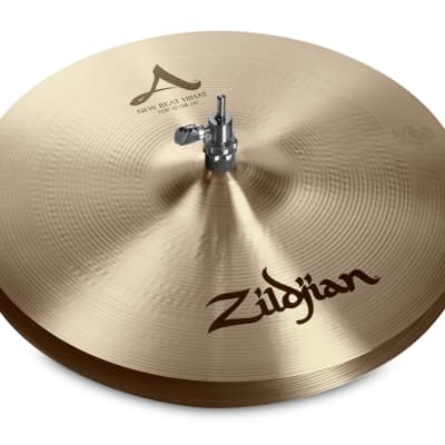Zildjian 15 inch A Series New Beat Hi-Hat Cymbal Set - A0136 - 642388103128 image 3