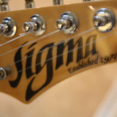 Sigma Stratocaster 2000's - Sunburst Color image 9