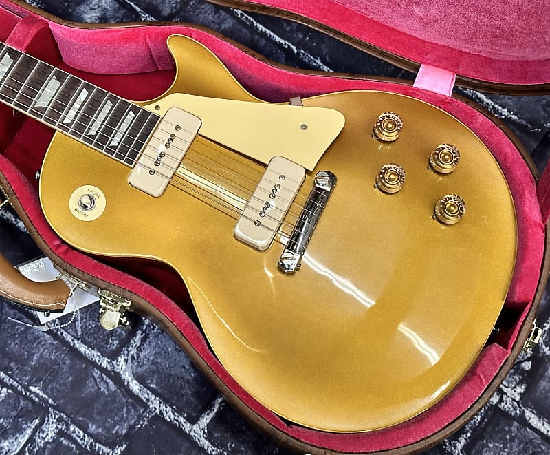 Gibson Les Paul Reissue 1954 P-90 VOS Dbl Gold New Unplayed Auth Dlr 8lb 8oz #074 image 1