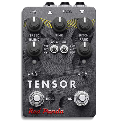 Red Panda Tensor Pitch and Time-Shifting Guitar Effects Pedal image 1