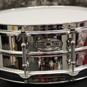 Pearl SC1450 14x5" Sensitone Classic II Steel Snare Drum w/ Tube Lugs