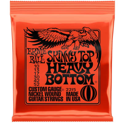 ERNIE BALL SKINNY TOP HEAVY BOTTOM 10-52 ELECTRIC GUITAR STRINGS 3 PACK for sale