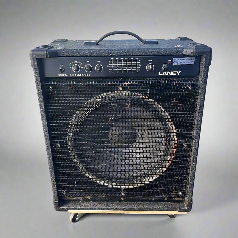 PreOwned Laney Pro Linebacker PL100 100W Bass Combo Reverb UK