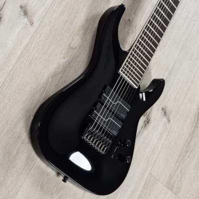 ESP STEF B-8 Stephen Carpenter Signature Baritone 8-String Guitar, Ebony Fretboard, Black image 2
