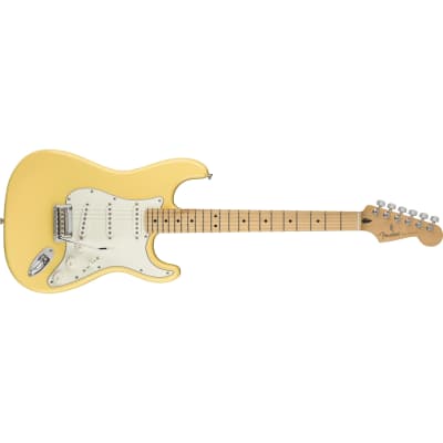 Fender Player Stratocaster Electric Guitar - Buttercream w/ Maple Fingerboard image 4