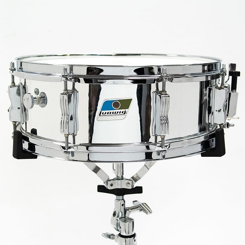 Ludwig L-600 S/L Series 5x14" Chrome Over Wood Snare 1980s image 1