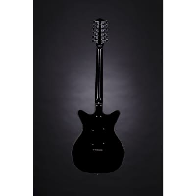 Danelectro '59 Double Cut 12-String BK Black - Electric Guitar Bild 3