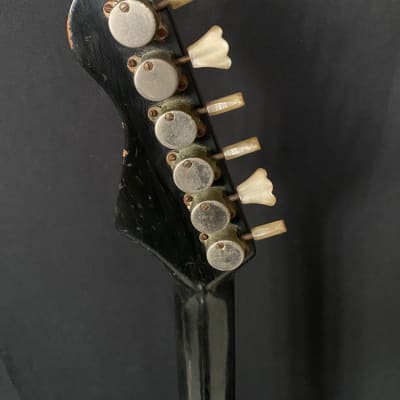 1963 Hofner Galaxy 175 White and Black Vynil image 14