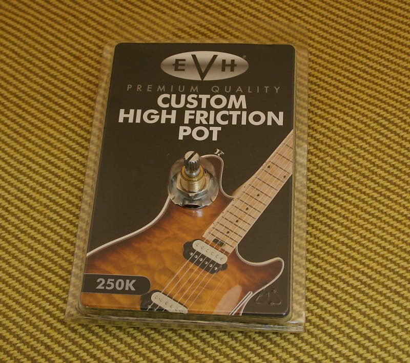 022-0836-000 Wolfgang USA Guitar High Friction Guitar Potentiometer Split Shaft 250K Pot image 1