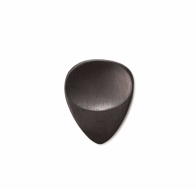 Genuine Tone Ninja picks, carved Ebony wood, set of 2 PCKV1
