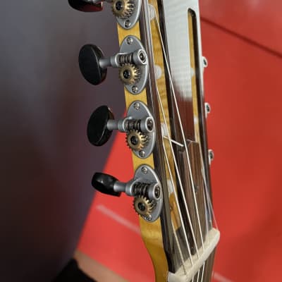 John Morton 7-String Classical Resonator Guitar 2013 Nickel Plated image 7