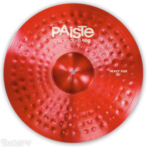Paiste 20 inch Color Sound 900 Red Heavy Ride Cymbal image 2