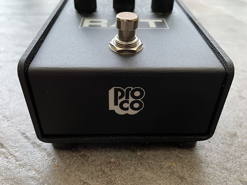ProCo RAT Made in USA OP07DP Distortion Guitar Effect Pedal