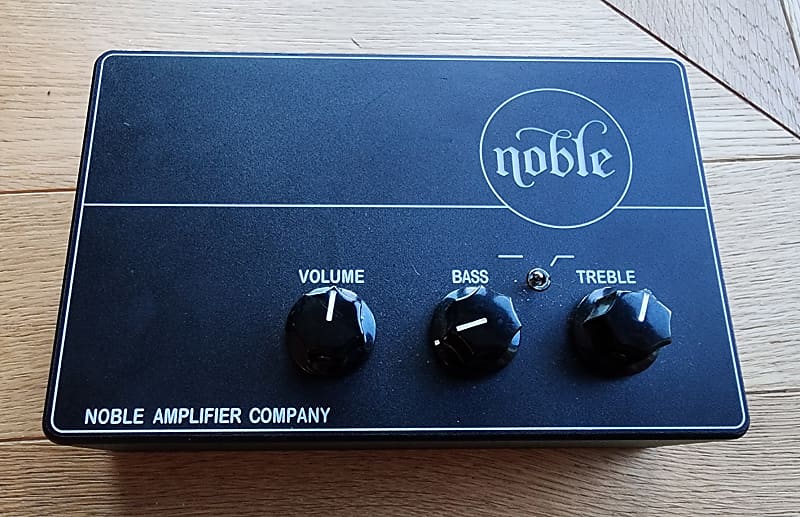 Noble Amplifier Company Dual Vacuum Tube Bass Preamp DI 2016 | Reverb