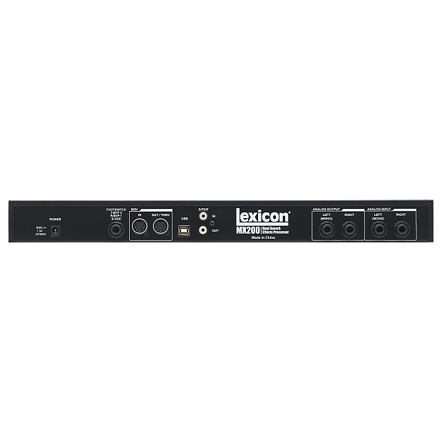 Lexicon MX200 Dual Reverb Effects Processor image 3