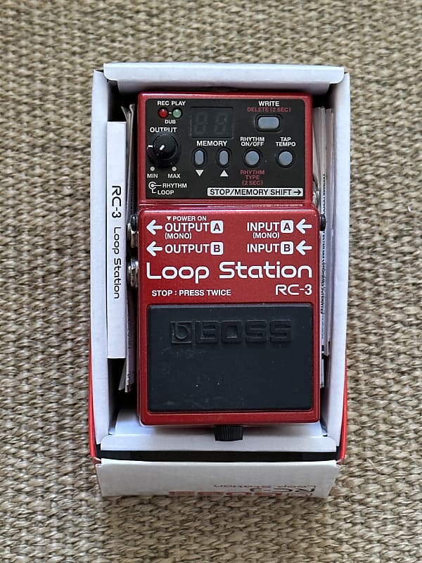 Boss RC-3 Loop Station 2011 - Present - Red image 1
