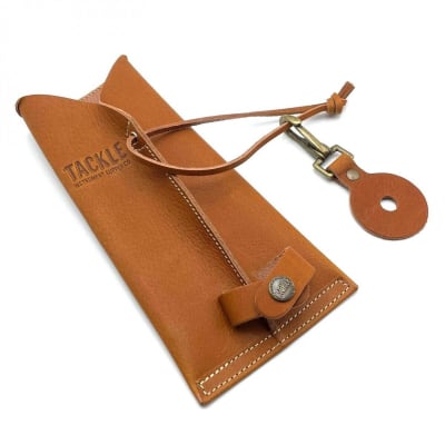 Tackle Leather Hat-Hook Stick Holder (Tan)